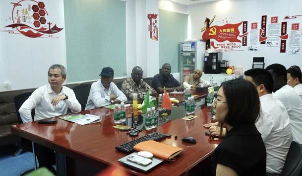 立足中国，链接世界｜尼日利亚合作伙伴来访37000cm威尼斯总部，共促中非能源升级(图2)