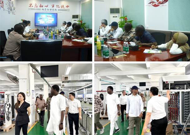 立足中国，链接世界｜尼日利亚合作伙伴来访37000cm威尼斯总部，共促中非能源升级(图5)
